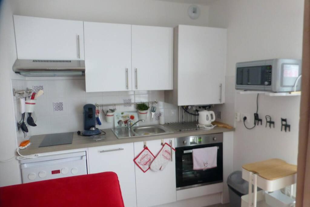 Studio Cosy Neuf Pres De La Mer,Balcon Et Parking Gratuit Wimereux Exterior foto